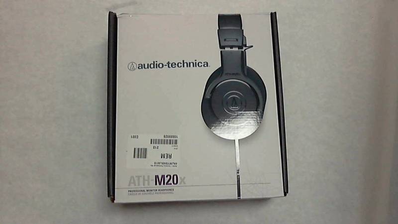 lot 2488 image: Audio-Technica Professional Monitor Headphones Black