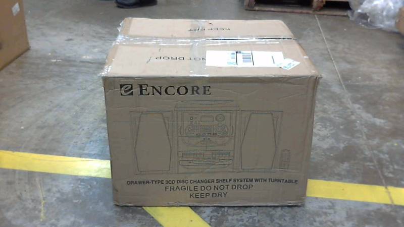 lot 2516 image: Encore Technology 3 CD Turntable with Headphones