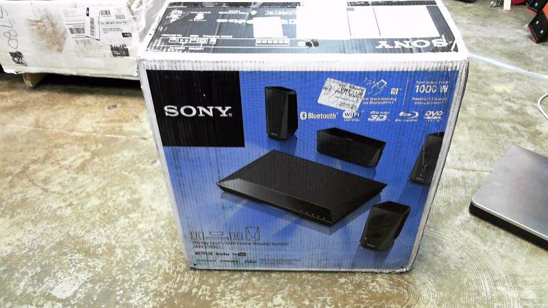 lot 2523 image: Sony 3D Blu-ray Home Theater System with Wi-Fi