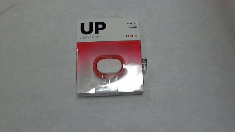 lot 2534 image: UP by Jawbone Fitness Band Red Small