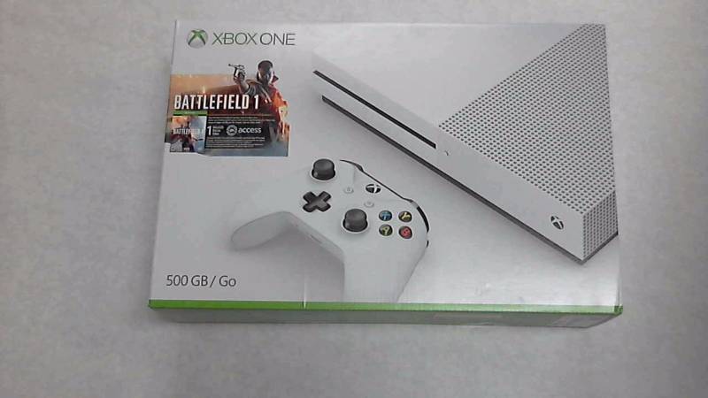 lot 3180 image: XBOX One S 500GB Console Bundle with Battlefield 1