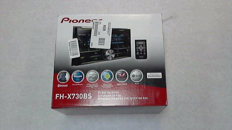 lot 3157 image: Pioneer CD Receiver WBluetooth Black