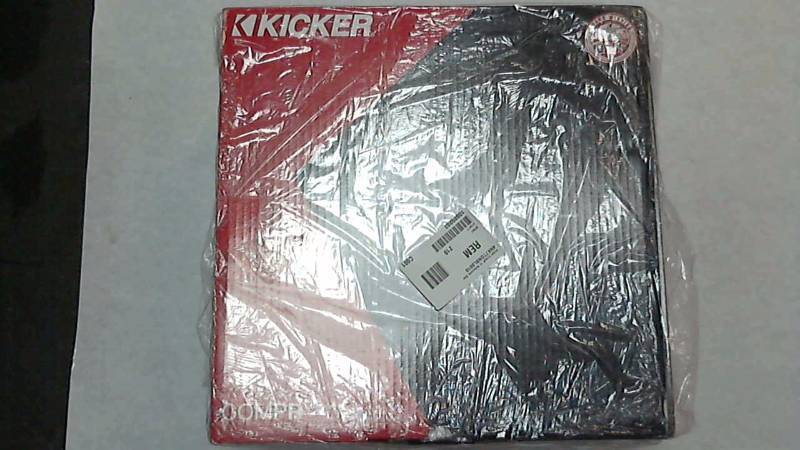 lot 3159 image: Kicker CompR 12 500W Subwoofer Black