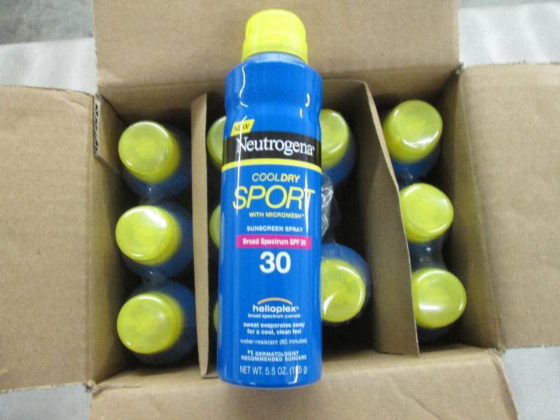 lot 163 image: Case of 12 5.5 oz Neutrogena Cool ...