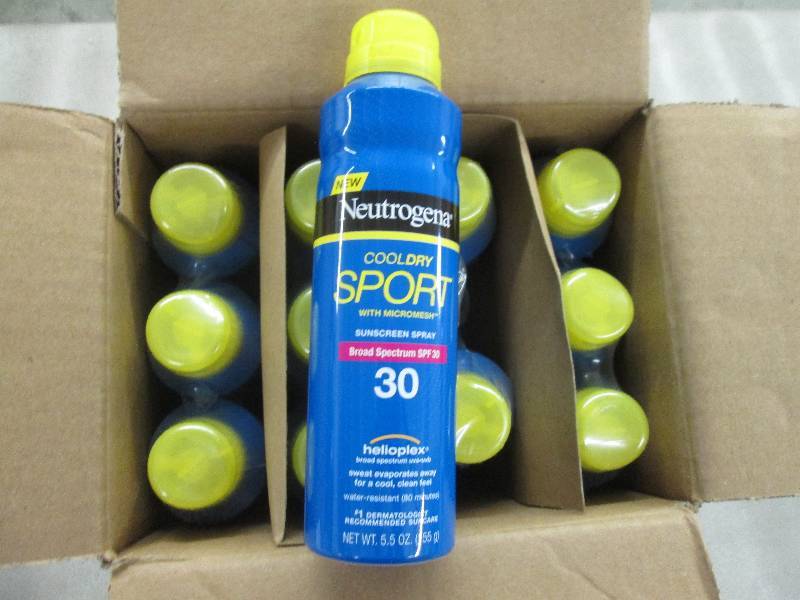 lot 164 image: Case of 12 5.5 oz Neutrogena Cool ...