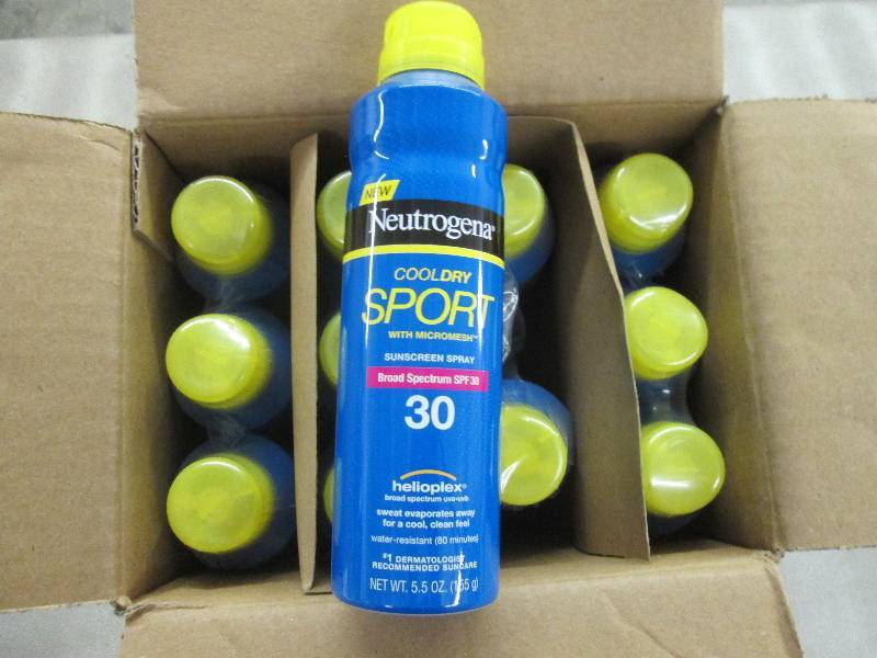 lot 166 image: Case of 12 5.5 oz Neutrogena Cool ...