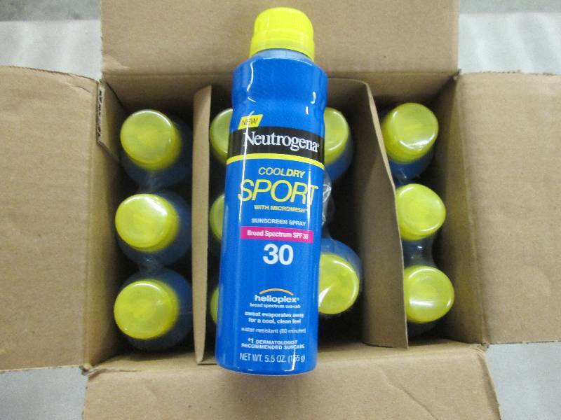 lot 167 image: Case of 12 5.5 oz Neutrogena Cool ...