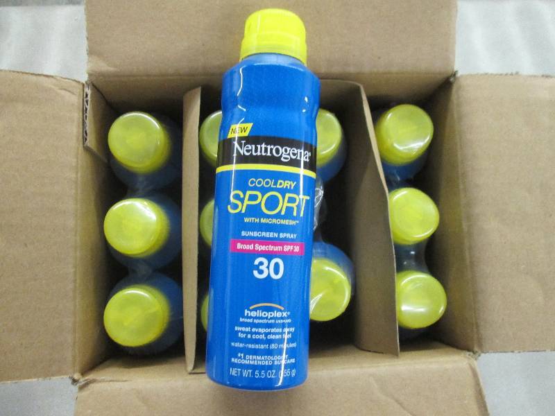 lot 169 image: Case of 12 5.5 oz Neutrogena Cool ...