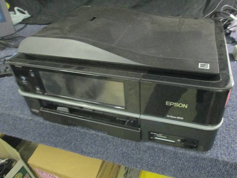 lot 283 image: Epson Artisan Printer, powers on, n...