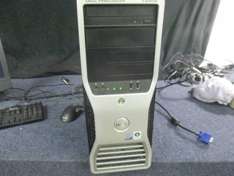 lot 286 image: Dell Precision T3400 tower only, po...