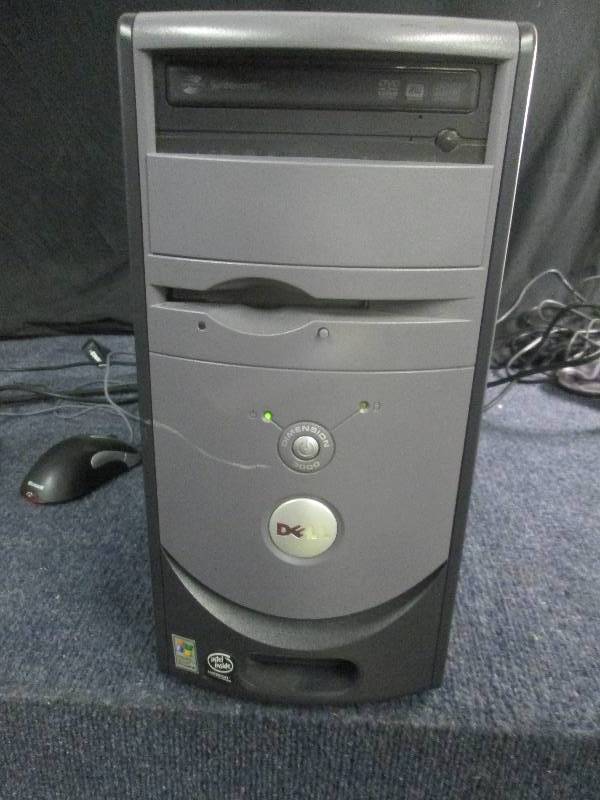 lot 288 image: Dell Dimension 3000 tower only, boo...