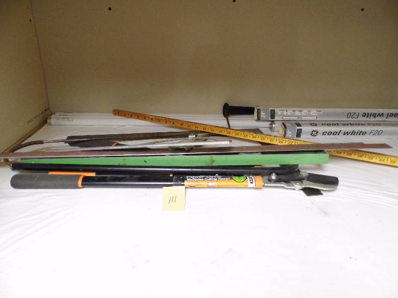 lot 111 image: Level - Snake - Rulers - Lightbulbs