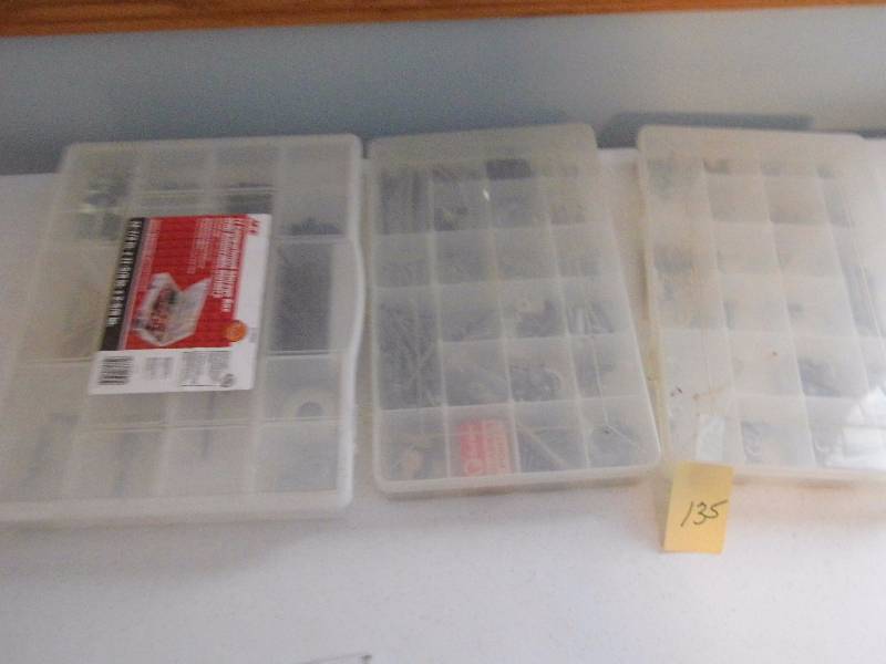 lot 135 image: Organizers w Hardware