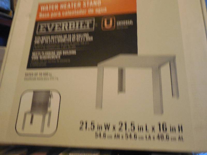 lot 36 image: (10) Everbilt 22 in. Water Heater Stand