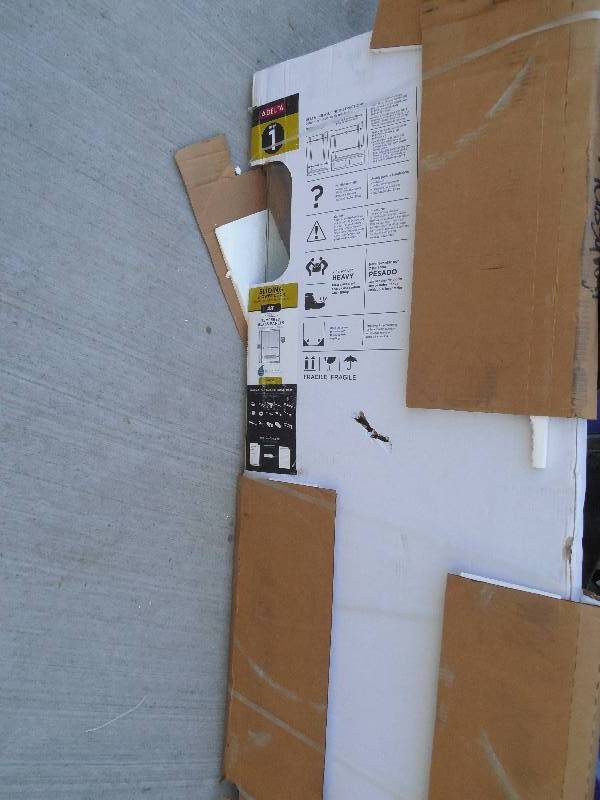 lot 42 image: Panache 47-38 in. x 70 in. Semi-Framed Bypass Sliding Shower Door