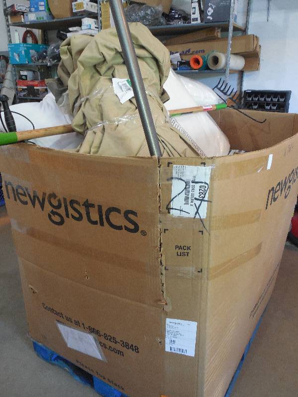 lot 47 image: PALLET LOT OF GENERAL MERCHANDISE AND TOOLS