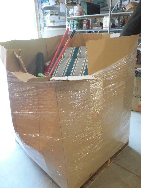 lot 48 image: PALLET LOT OF GENERAL MERCHANDISE AND TOOLS