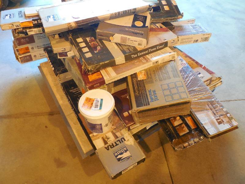 lot 50 image: PALLET LOT OF FLOORING