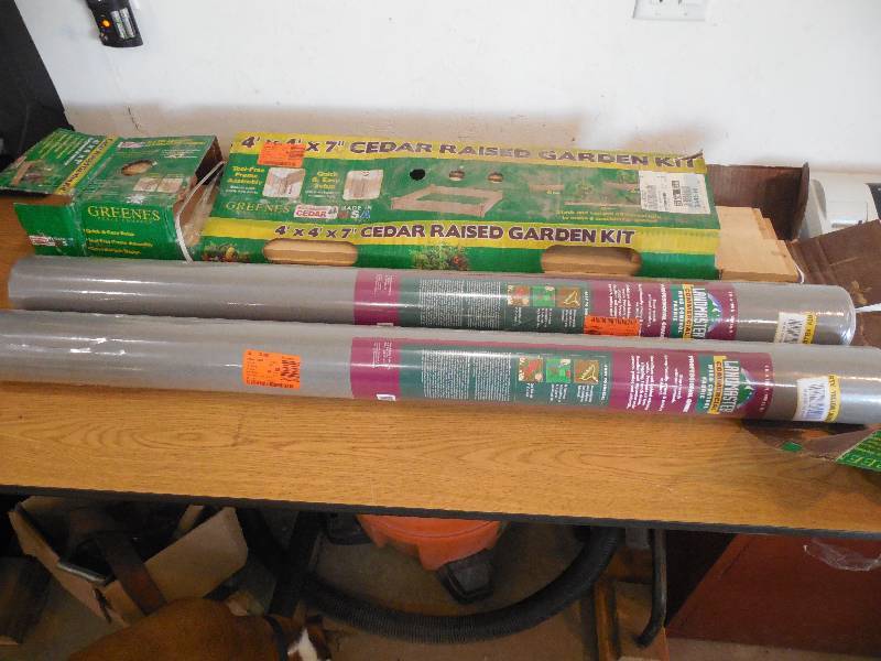 lot 67 image: (2) Landmaster 4 ft. x 100 ft. Commercial Weed Control Fabric