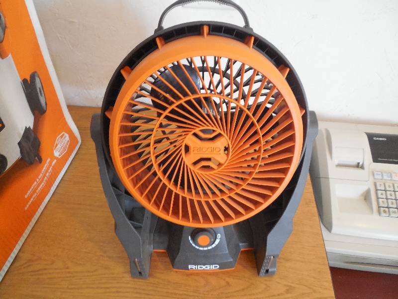 lot 82 image: RIDGID GEN5X 18-Volt OR 110  Hybrid Fan