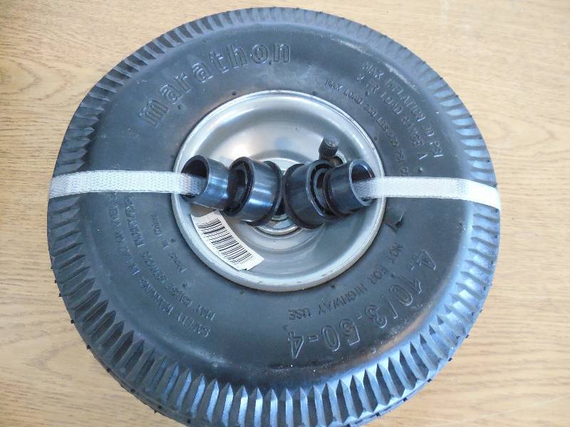 lot 88 image: 10-12 in. Air-Filled Hand-Truck Tire