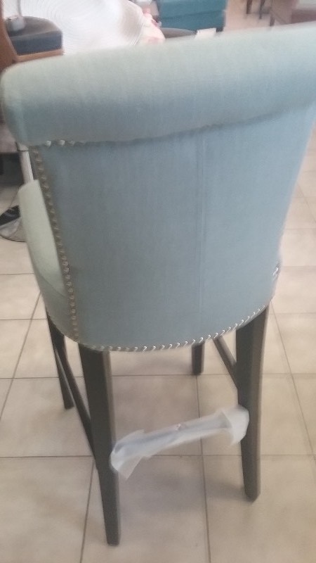 Slate Blue Counter Stools 2 units