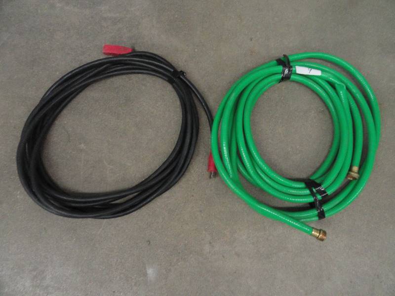 lot 9 image: Extension Cord & Water Hose