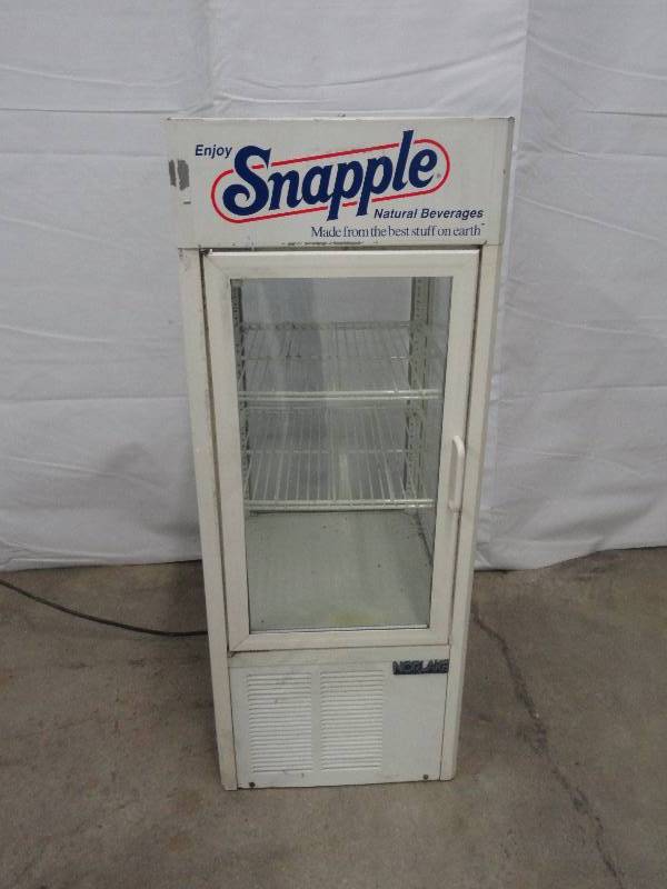 lot 38 image: Snapple Cooler NSF Nor-Lake Inc,Listed Commercial Refrigerator andor Freezer
