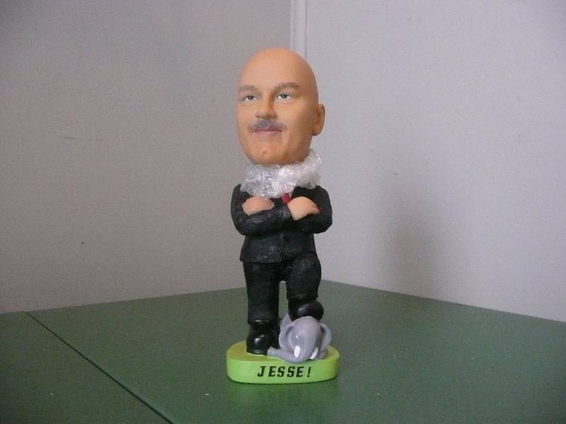 lot 60 image: Jesse Ventura Bobblehead Minnesota - JV03 - 2002 - GOP - Rare - New In Box - Bobble Head