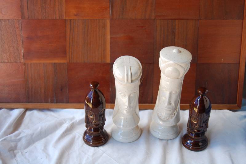 lot 34 image: Large Chess Set