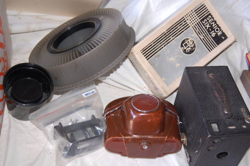 lot 40 image: Vintage Cameras, Cassettes AND MORE