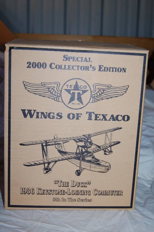 lot 105 image: Texaco Model Airplane