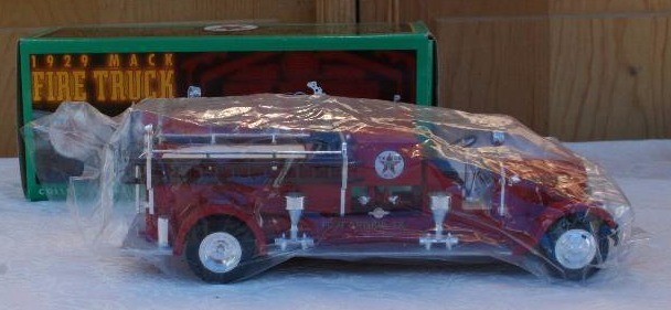 lot 111 image: Diecast Metal Bank Fire Truck