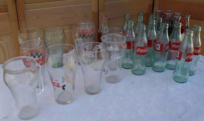 lot 139 image: Coca-Cola Glassware