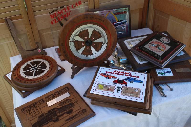 lot 141 image: Car Show Trophies, Awards & Plaques