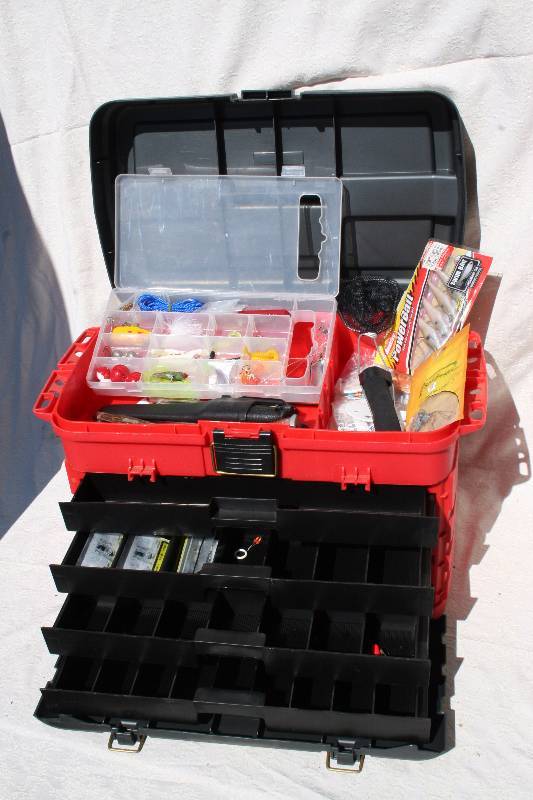 lot 174 image: Tackle Boxes