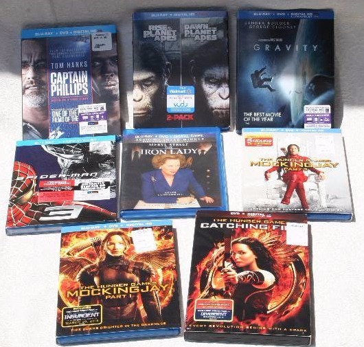 lot 240 image: Blu-rays and DVDs