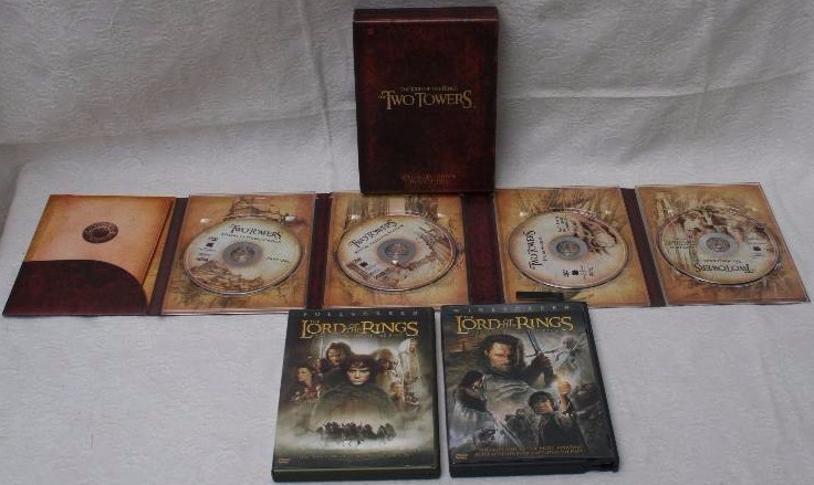 lot 245 image: Lord of the Rings DVDs