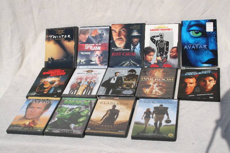 lot 262 image: DVDs