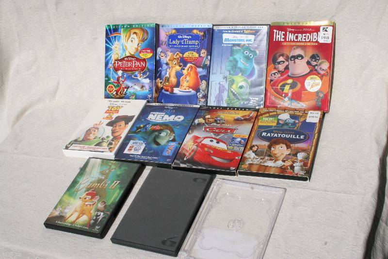 lot 263 image: Disney DVDs