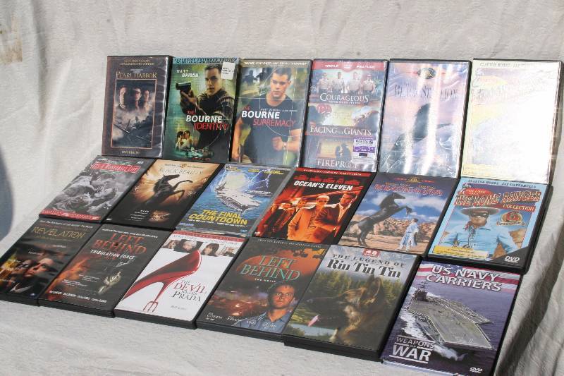 lot 266 image: DVDs