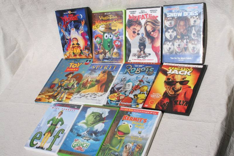lot 268 image: Kids DVDs