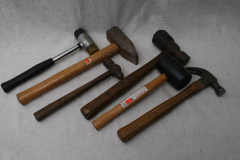 lot 334 image: Hammers and Mallets