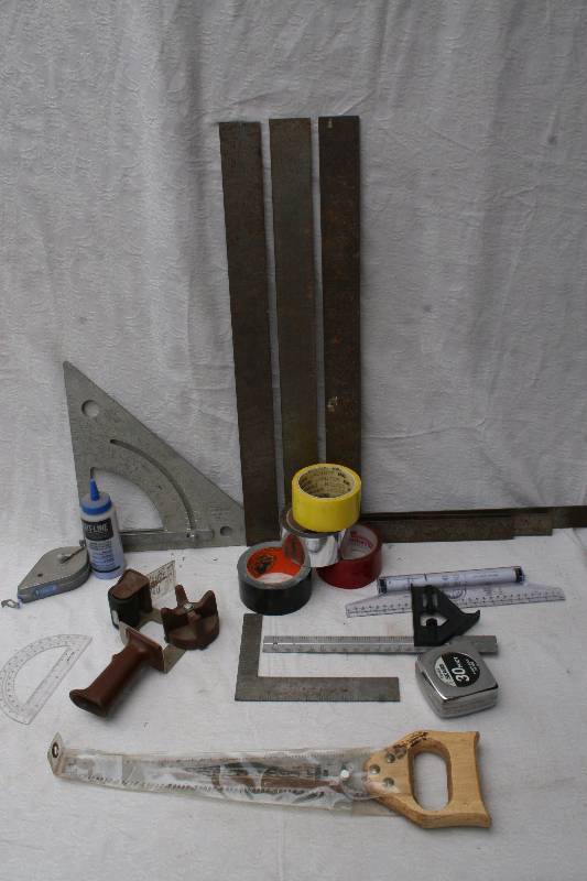 lot 337 image: Assorted Tools and Tapes