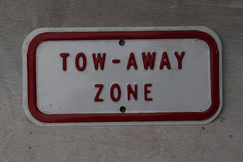 lot 346 image: Metal Sign