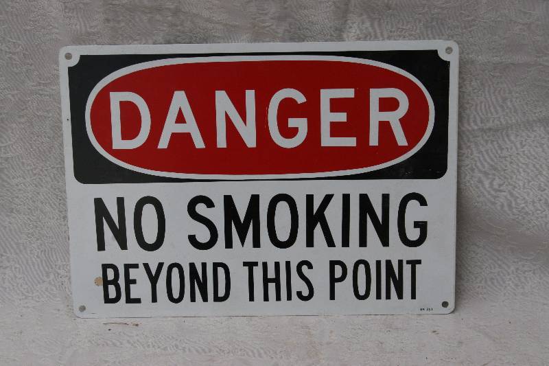 lot 349 image: Metal Sign