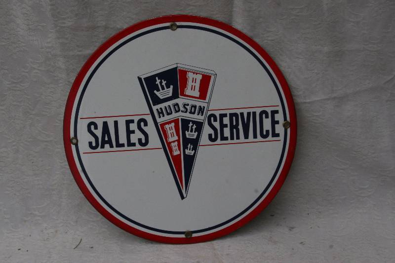 lot 353 image: Metal Sign