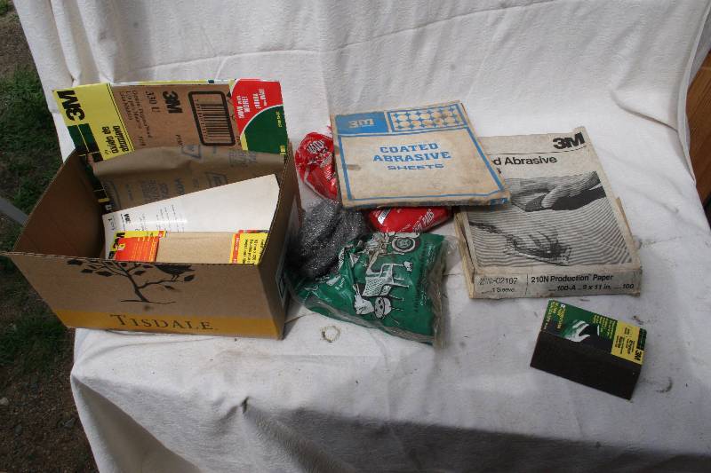 lot 416 image: Sandpaper and Abrasive Sheets
