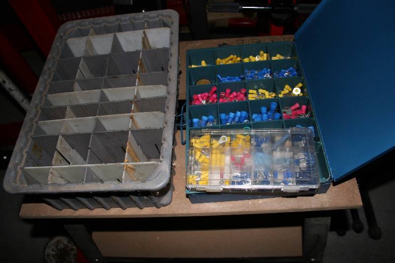 lot 445 image: Wire Connectors and Storage