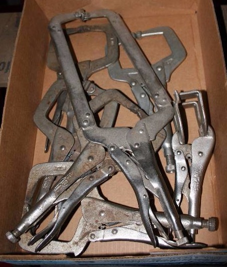 lot 447 image: Adjustable Clamps